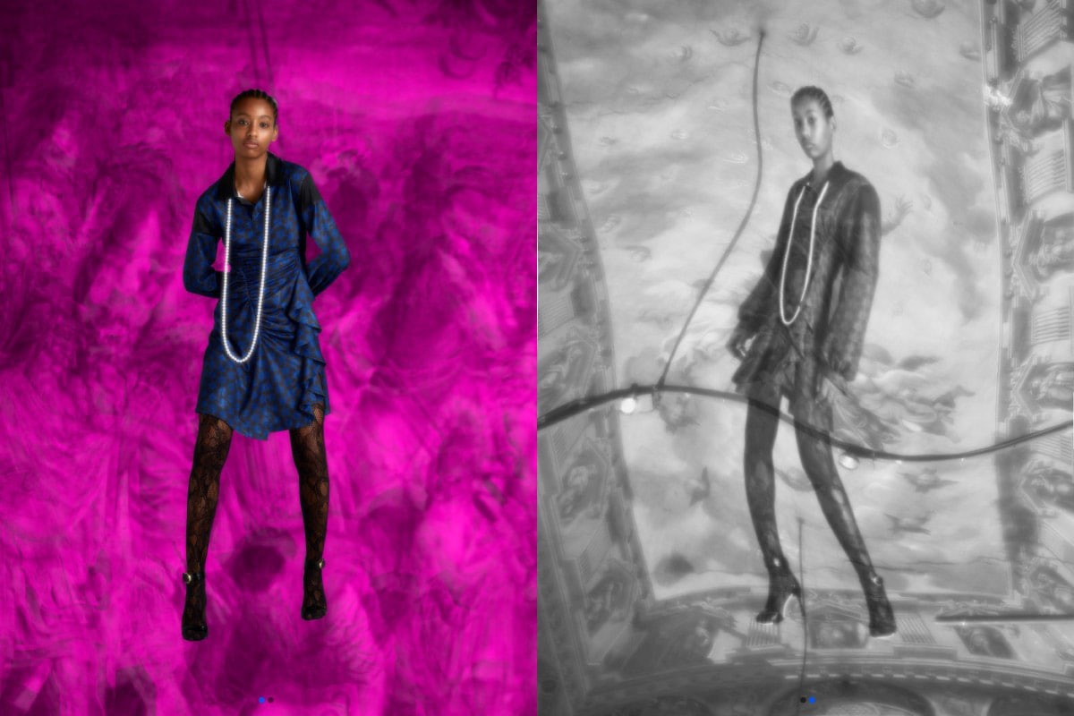 クリステル・コーシェをゲストに迎え、新たなアプローチで魅せるエミリオ・プッチの2020-21年秋冬コレクション - Slide:13