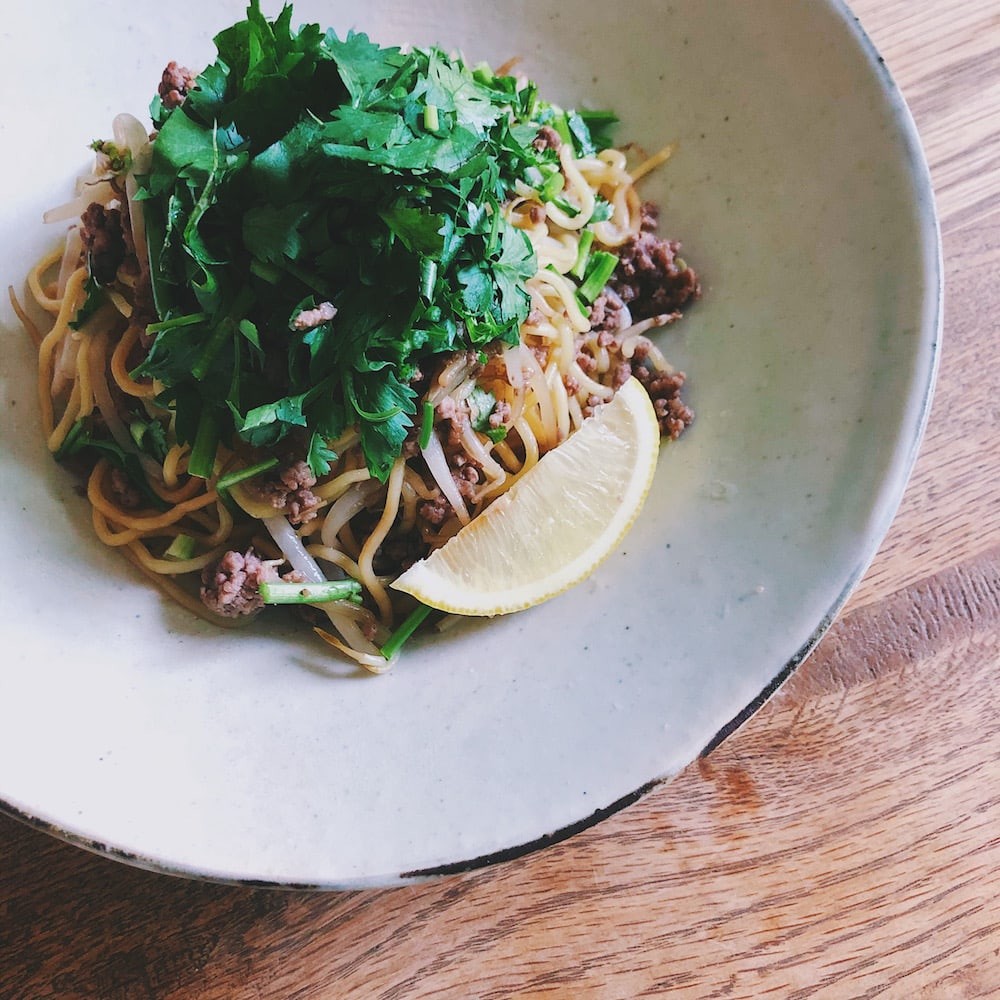 タイ風焼きそば - Slide:1