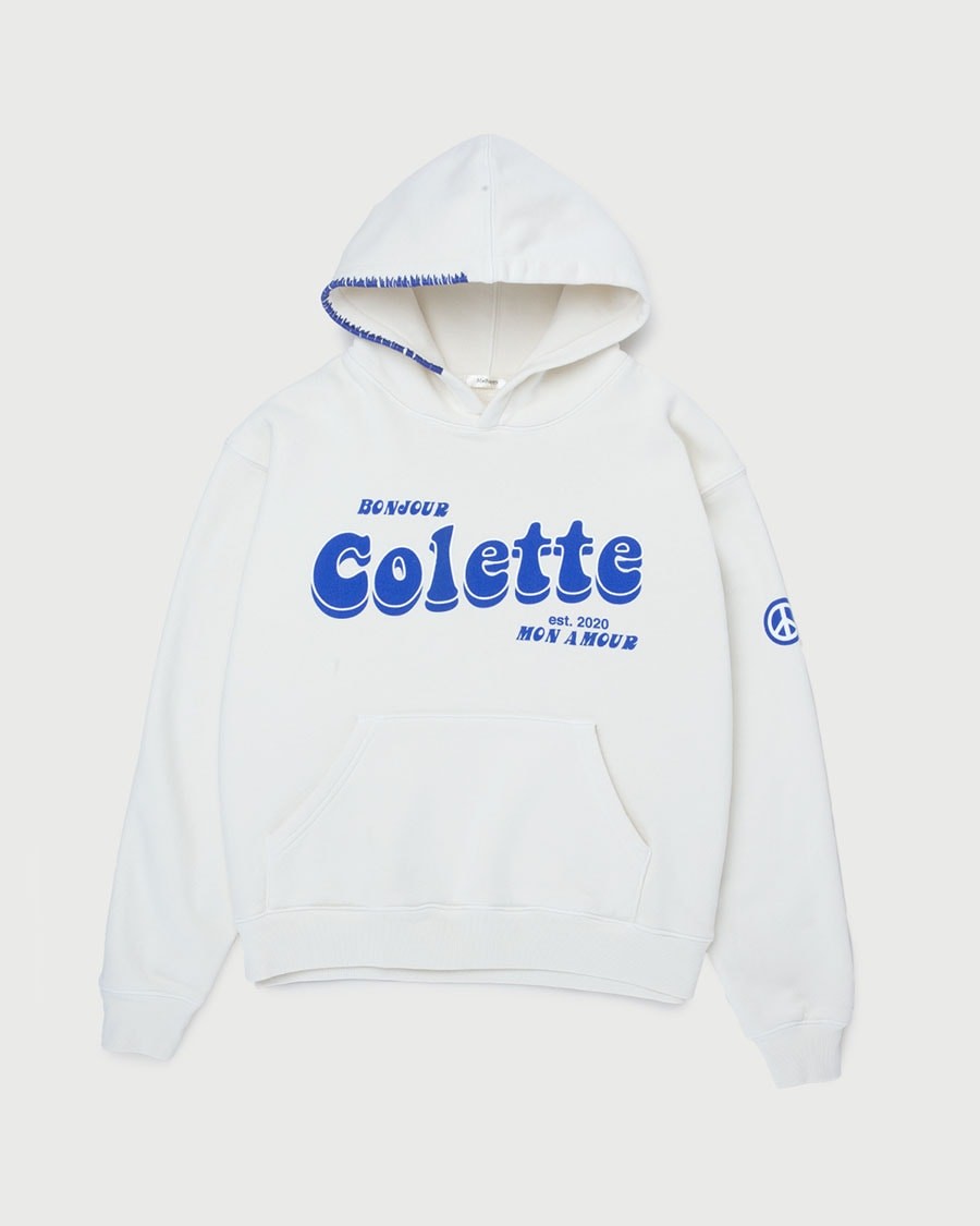 『コレット・モン・アムール』|グッズ|Mad Happy White Hoodie|パーカー - Slide:14