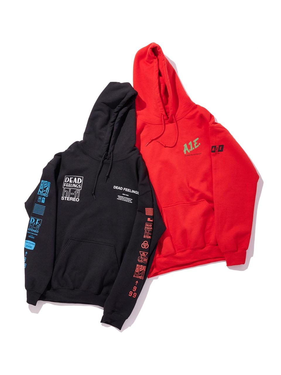 デッドフィーリングスとエーアイイーのパーカ