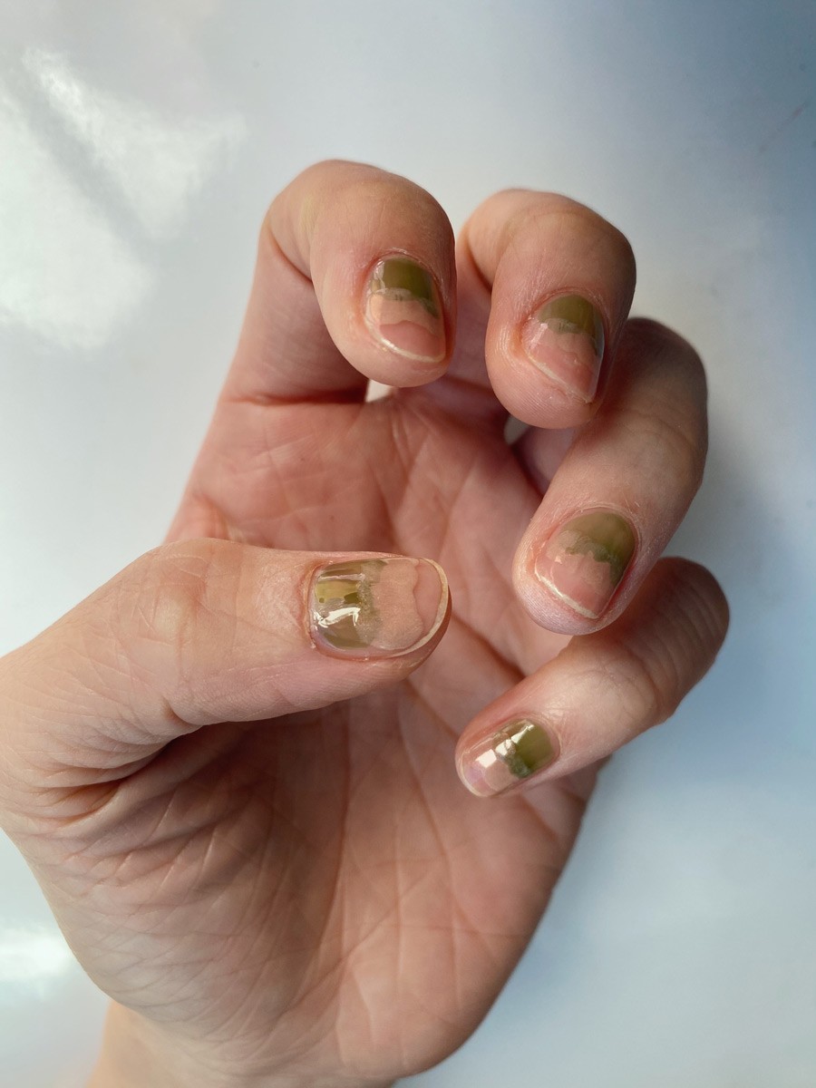 爪半分で遊ぶ枯れ色|佐藤寧々さん - Slide:1