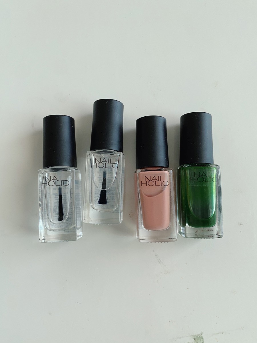 爪半分で遊ぶ枯れ色|使用ネイル - Slide:2