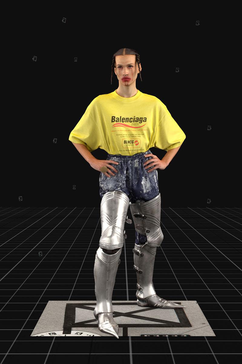 〈バレンシアガ〉がビデオゲームを通して描く近未来のファッション。2021年秋コレクション - Slide:11