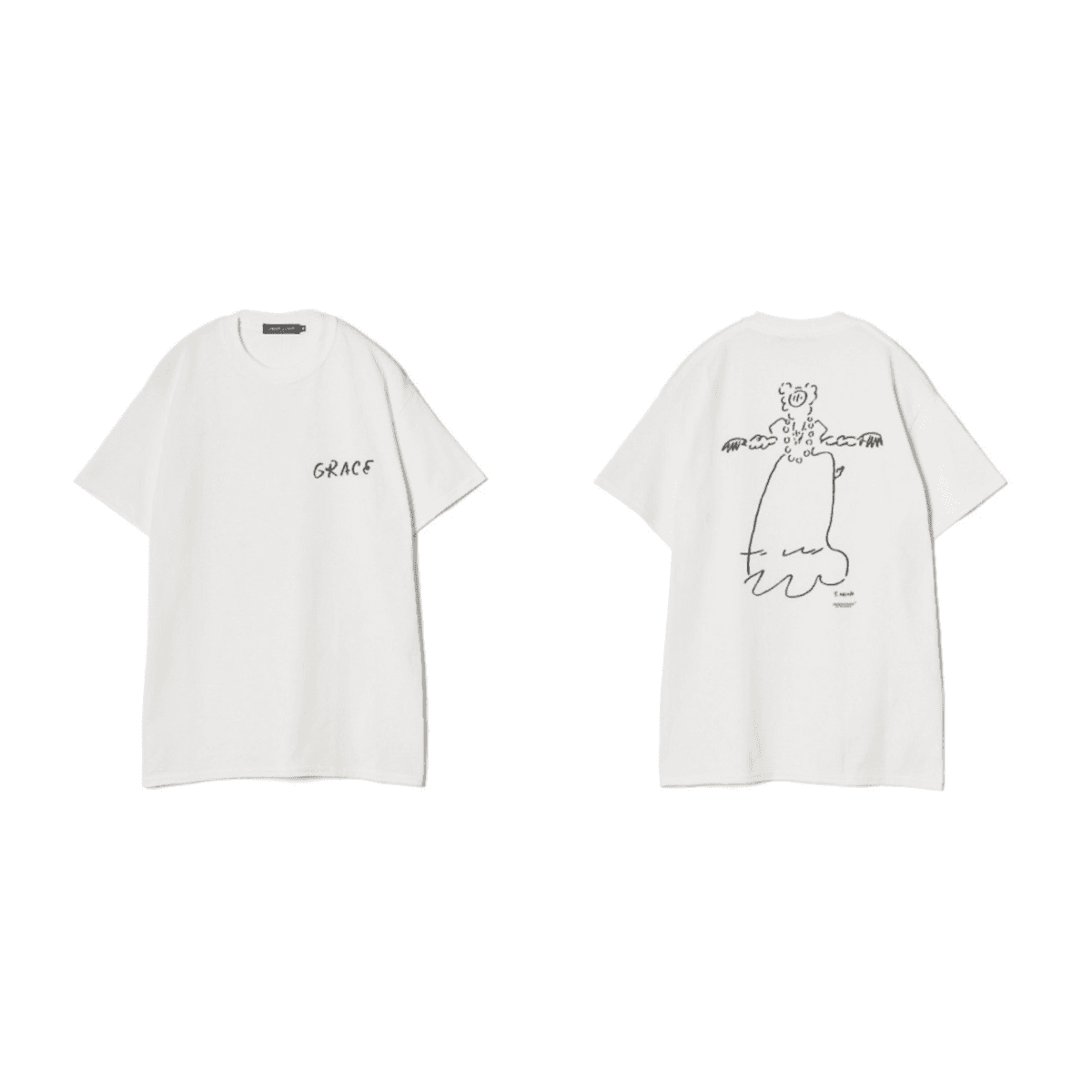 長場雄の個展が渋谷のギャラリー「サイ」で開催中。〈アンダーカバー〉とのコラボTシャツも販売 - Slide:6