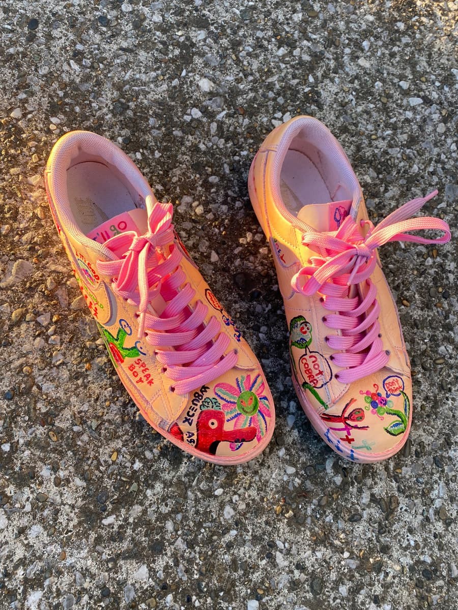 タカコノエル|スニーカー|Comme des Garçons|NIKE - Slide:1