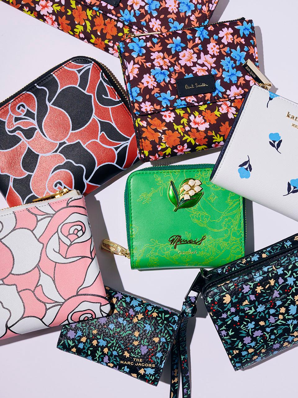 花柄ウォレット|財布|新作