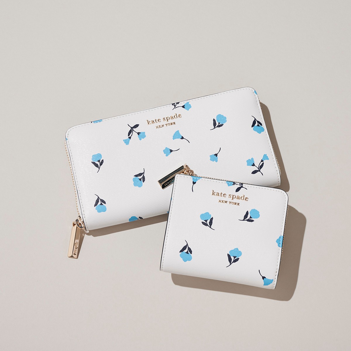ケイトスペード|花柄ウォレット|財布|新作 - Slide:1
