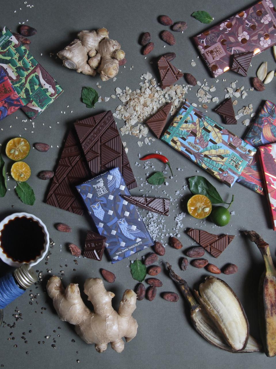 〈テオアンドフィロチョコレート〉のタブレット