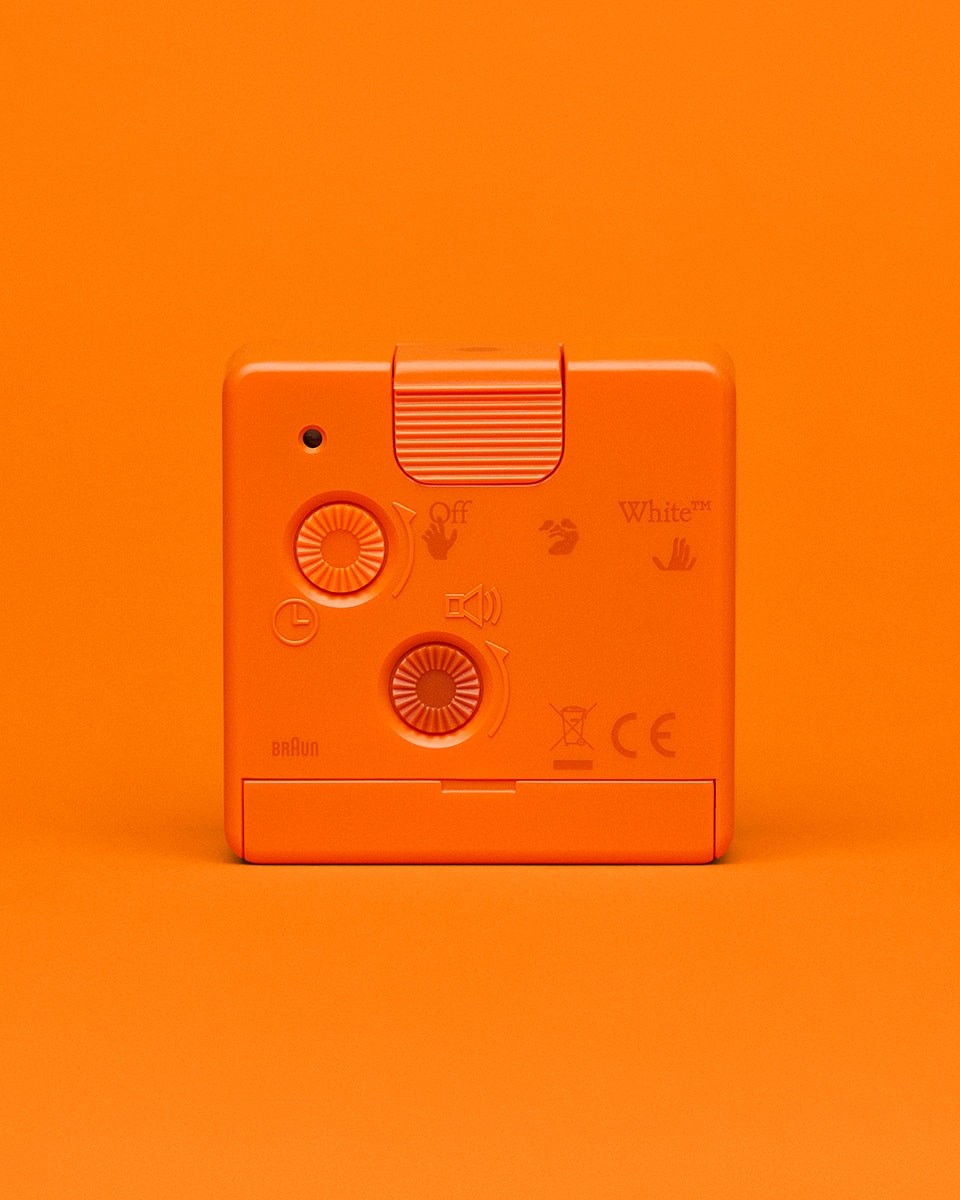 〈オフ-ホワイト™〉×〈ブラウン〉のアラームクロック - Slide:6