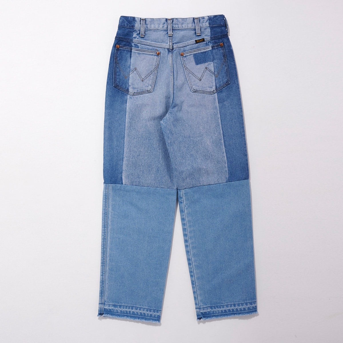 デニム パッチワーク ラングラー - Slide:2