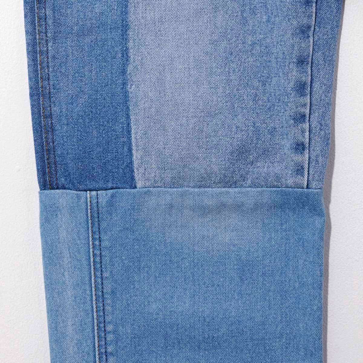 デニム パッチワーク ラングラー - Slide:5