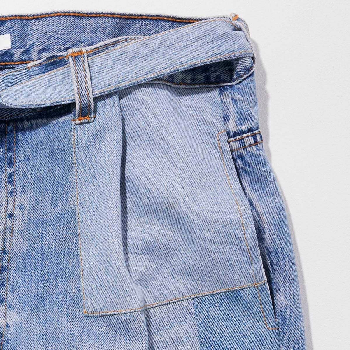 デニム パッチワーク シーオール - Slide:4