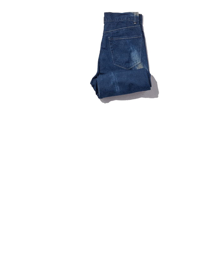 デニム ブリーチ