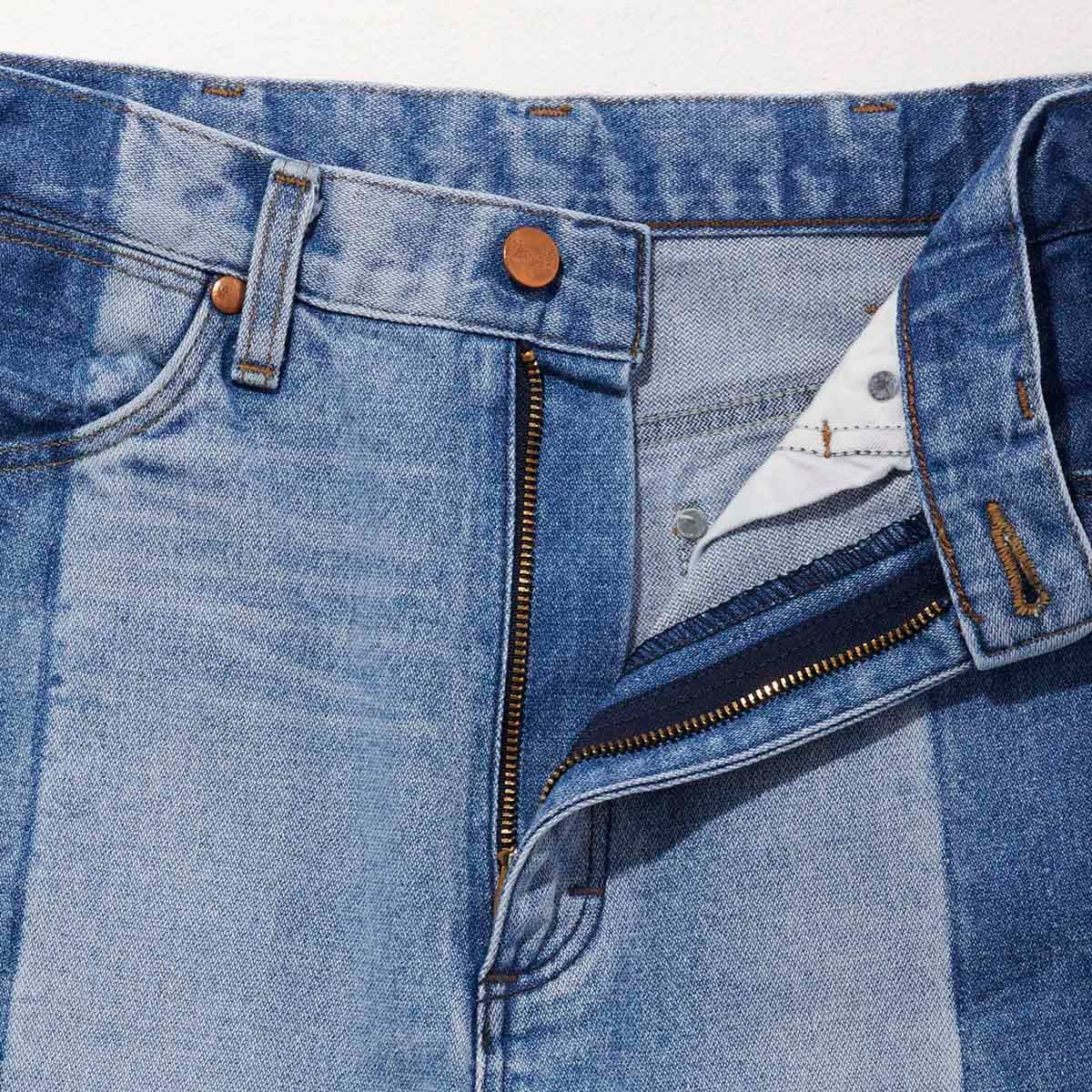 デニム パッチワーク ラングラー - Slide:4