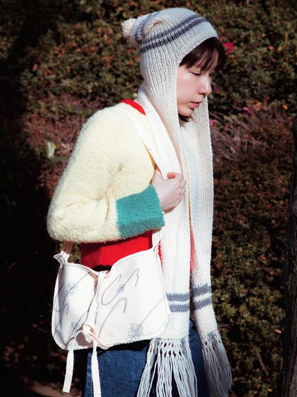 愛してやまないトートバッグ 飯島木子