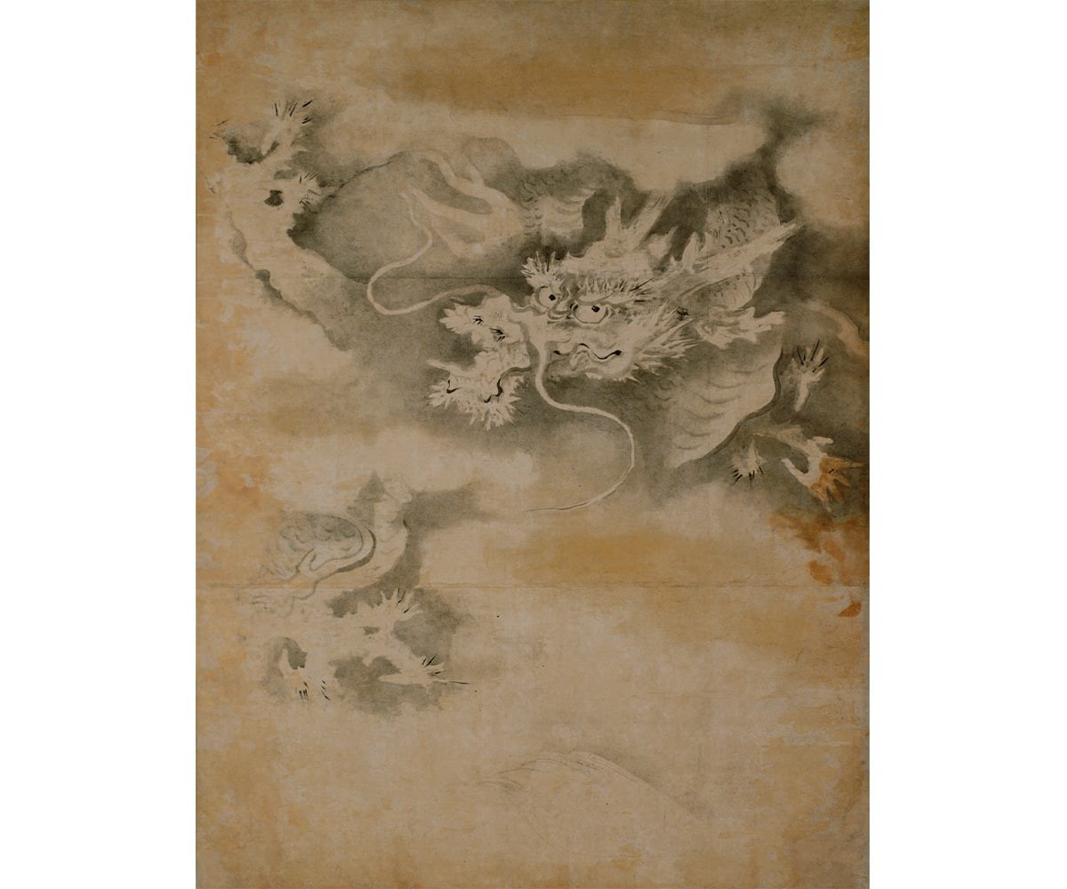 狩野派「雲龍図」(三井寺旧日光院客殿障壁画) - Slide:3