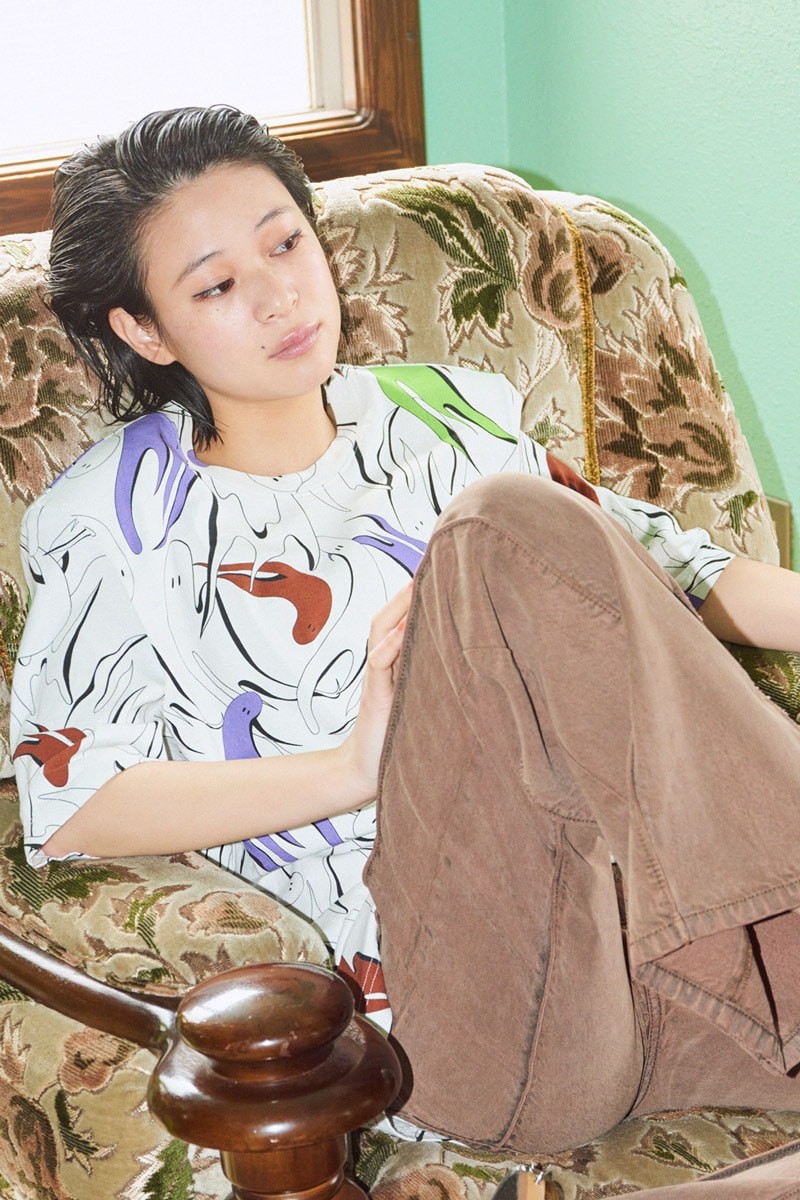 JNBY|おばけプリントシャツ - Slide:3