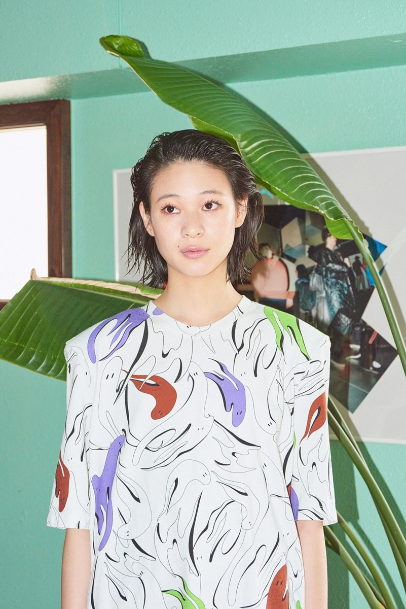 JNBY|おばけプリントシャツ - Slide:2