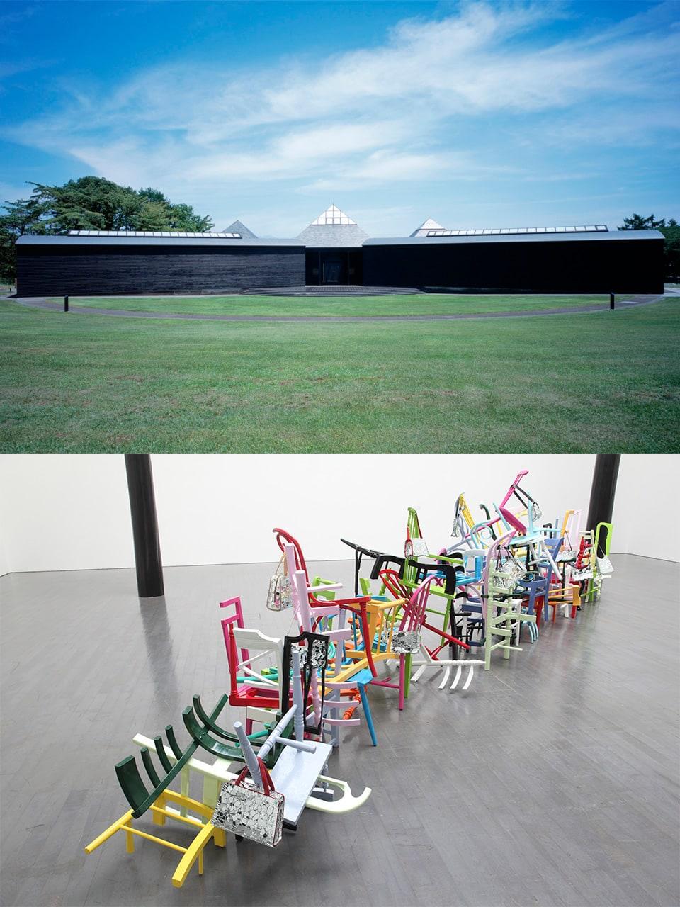 原美術館 ARC ジム・ランビー『トレイン イン ヴェイン』