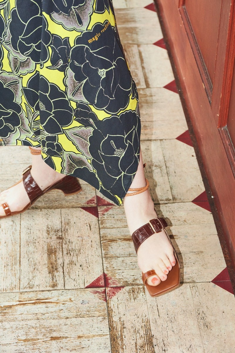 JNBY|花柄ワンピース - Slide:2