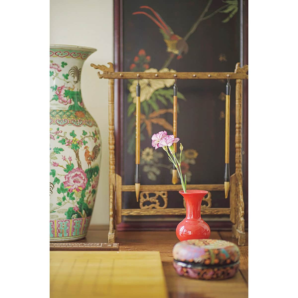 ポーセリン お皿や壺 ヴィンテージ - Slide:3