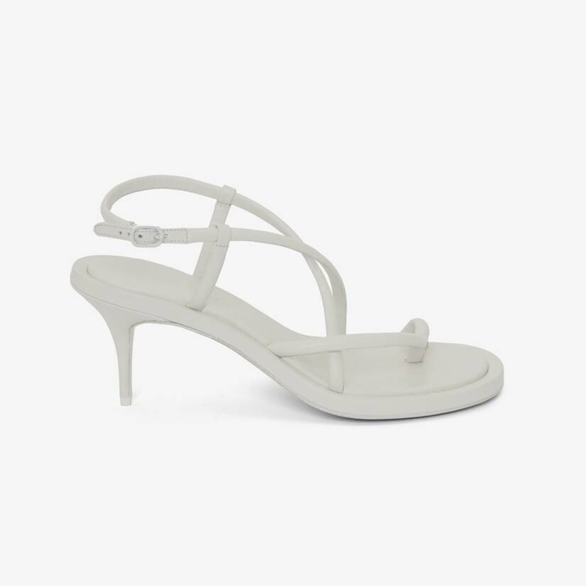 ナッパレザーのラウンドトゥサンダル〈ストラッピー サンダル〉 - Slide:9