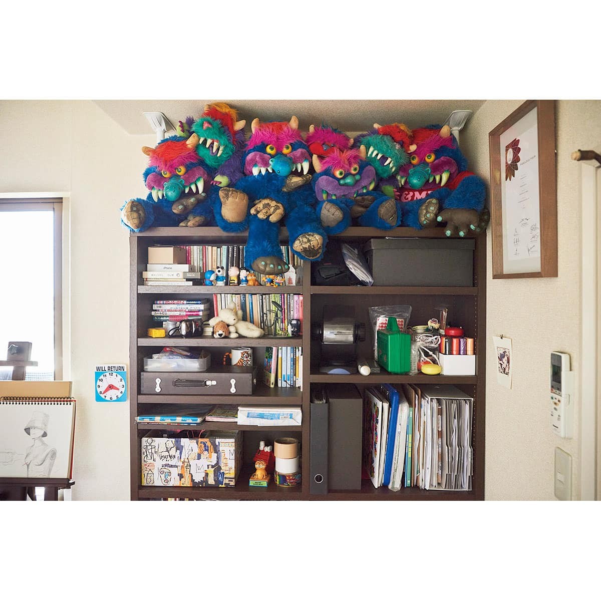 本棚 ぬいぐるみ - Slide:2