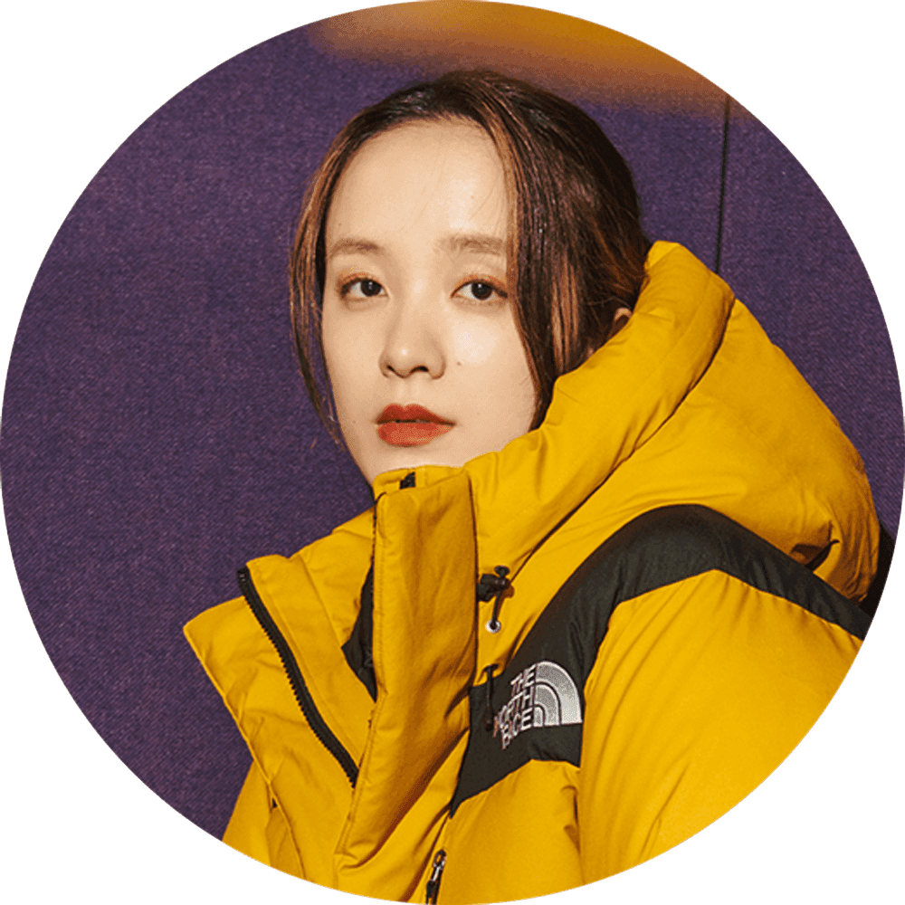 雨のパレード 大澤実音穂 ザ・ノース・フェイス ダウンジャケット