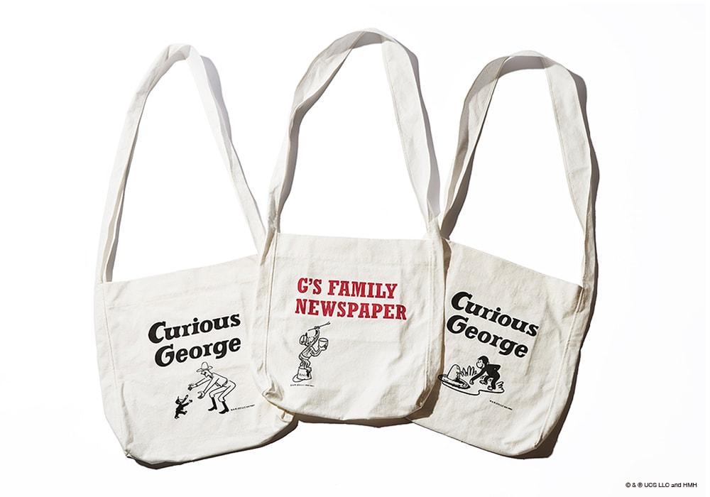 「ジョージズ」が絵本“おさるのジョージ”の刊行80周年を記念してオリジナルのお皿やバッグなどを展開 - Slide:9