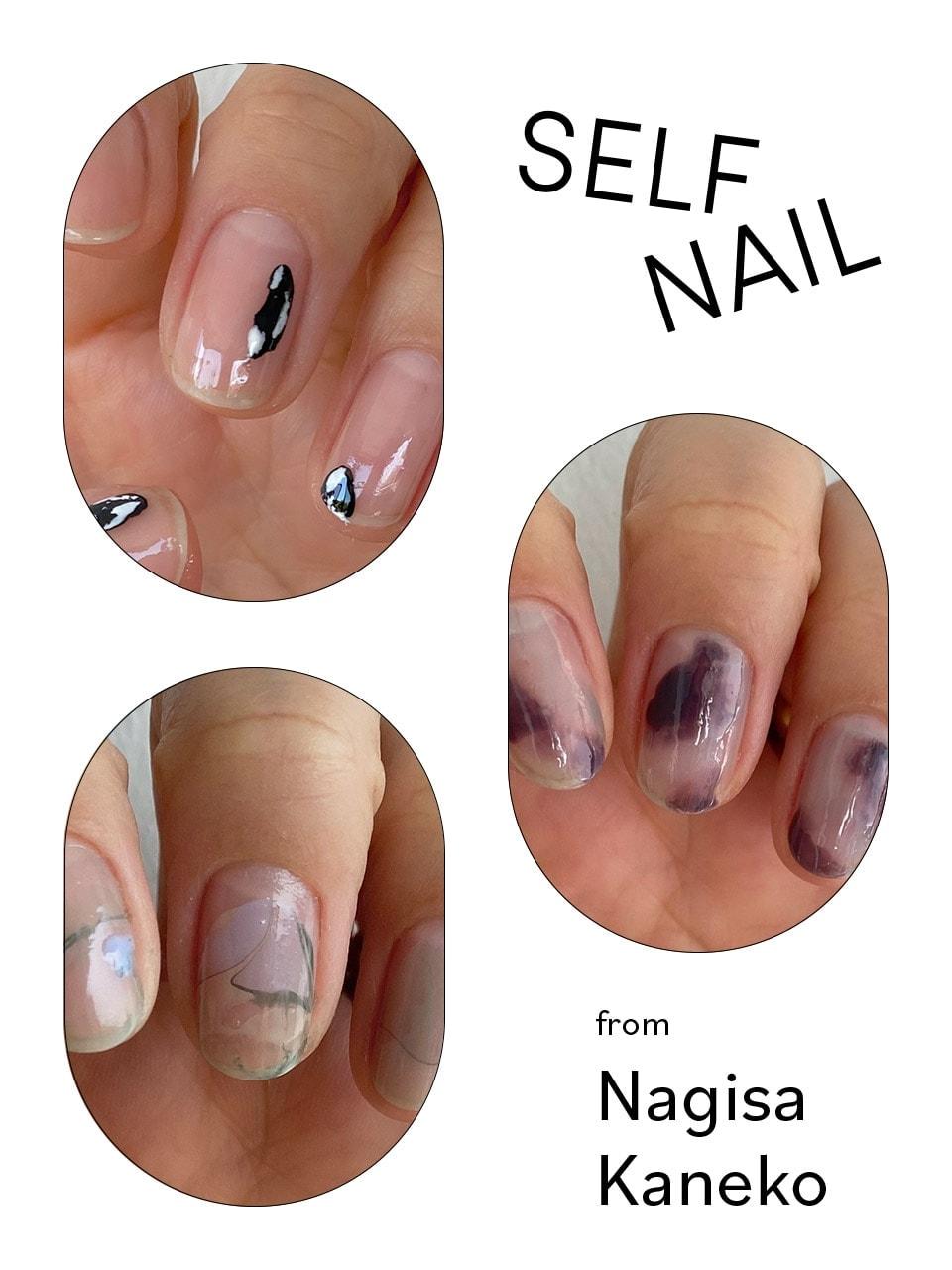 「DISCO」オーナー・金子渚さん
ウォータリーな紫で涼しげに