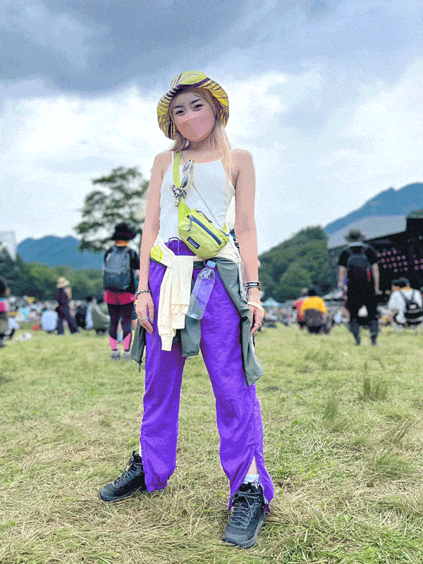 フジロック・フェスティバルでスタイルハント! vol.4 ヘルシー肌見せ&レトロ三つ編み復活か