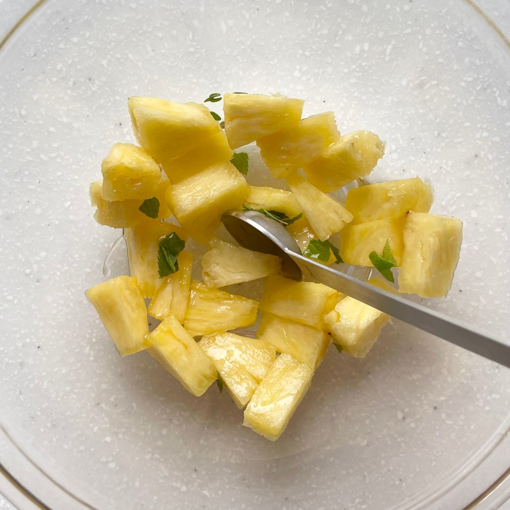 となりの5分めし パイナップルと蜂蜜のハーブマリネ - Slide:2