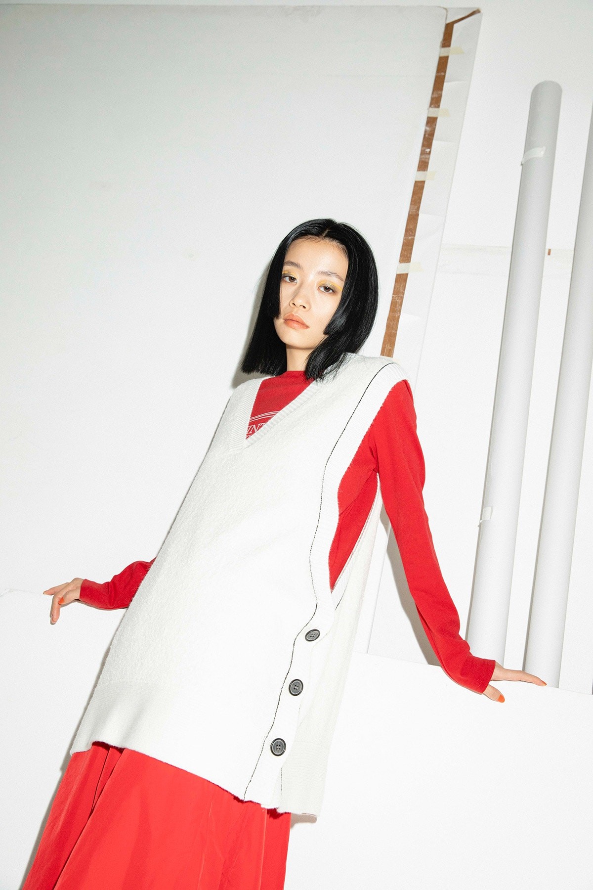 赤いワンピース - Slide:2