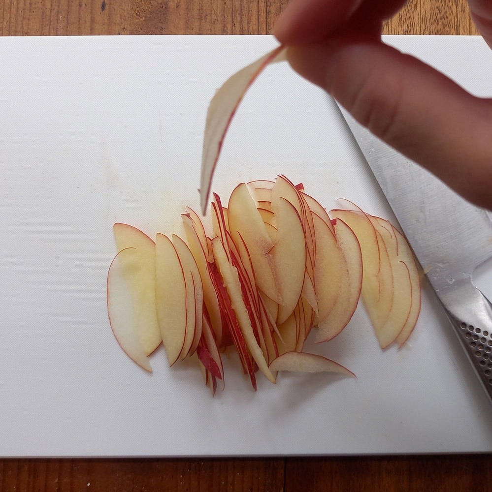 となりの5分メシ りんごとブルーチーズのタルティーヌ - Slide:2