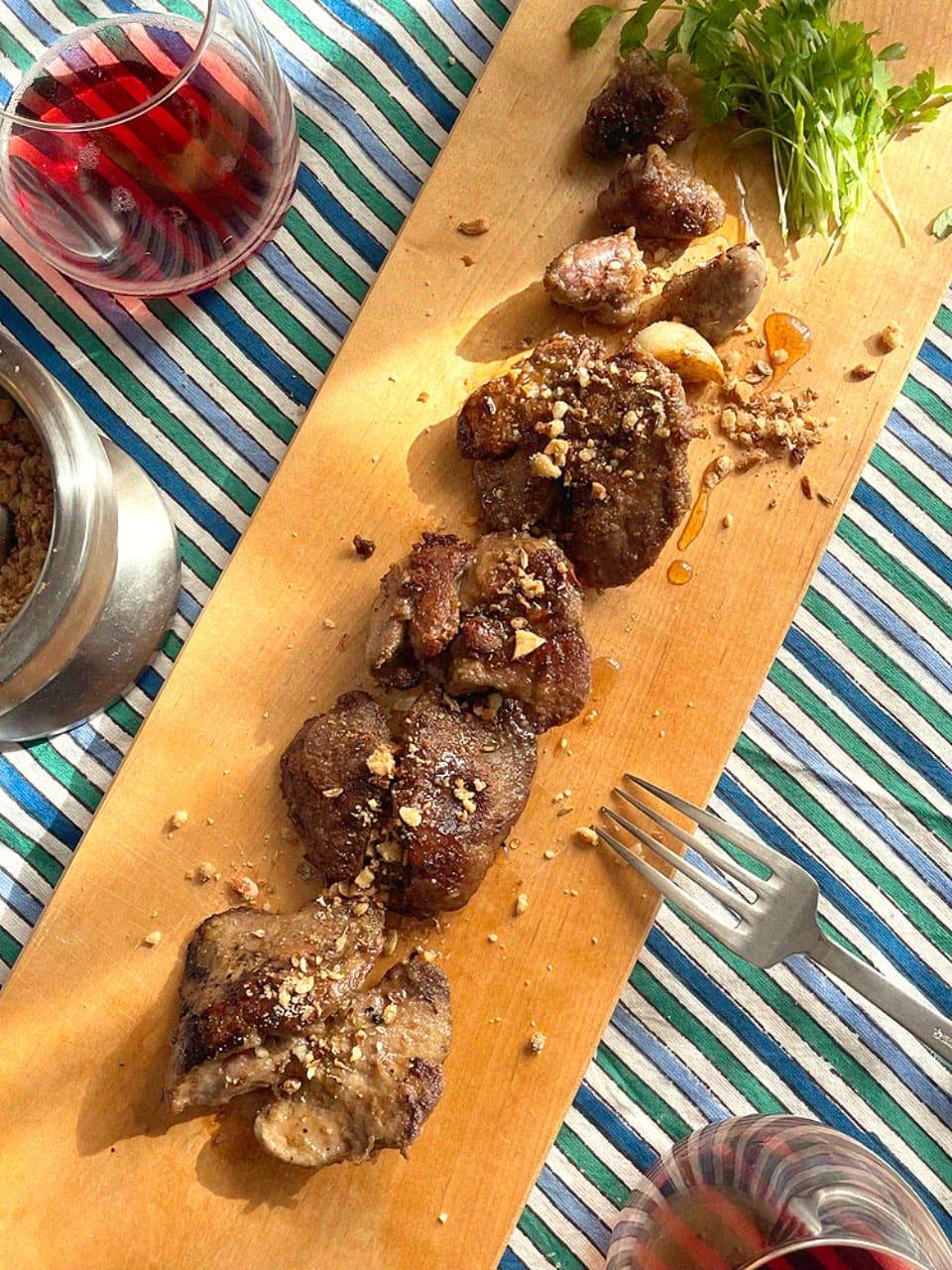 となりの5分メシ vol.86 若鳥レバーのスパイス焼き