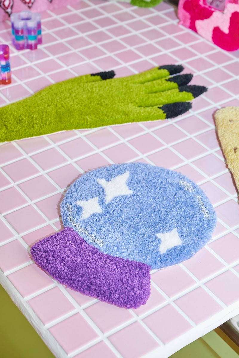 ハッピーな気持ちになれる、ぱくちーひとみのタフティングアート - Slide:7