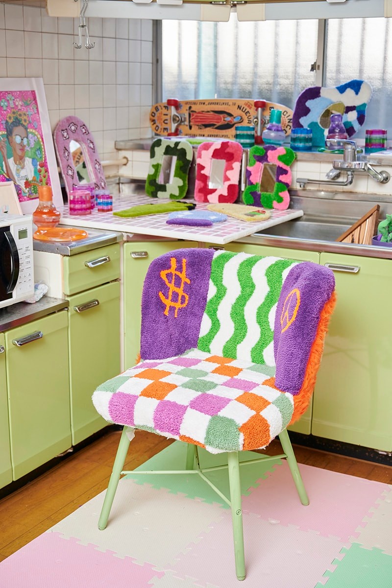 ハッピーな気持ちになれる、ぱくちーひとみのタフティングアート - Slide:2