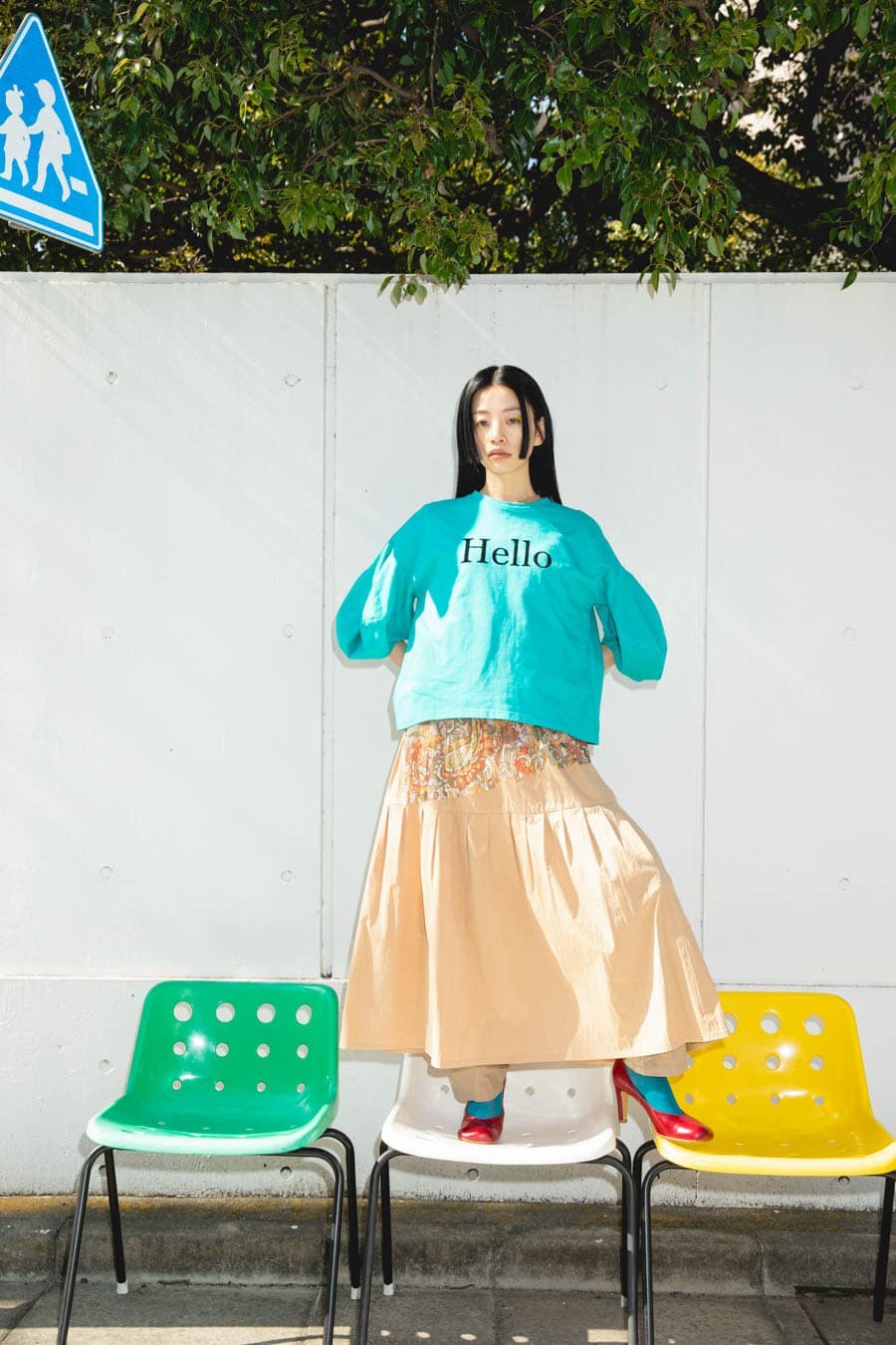 春の空気をまとうように〈Dw2R〉を着て - Slide:1