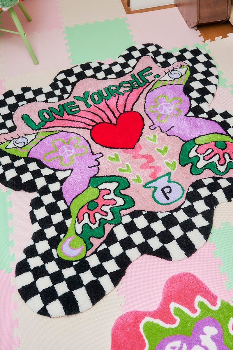 ハッピーな気持ちになれる、ぱくちーひとみのタフティングアート - Slide:3