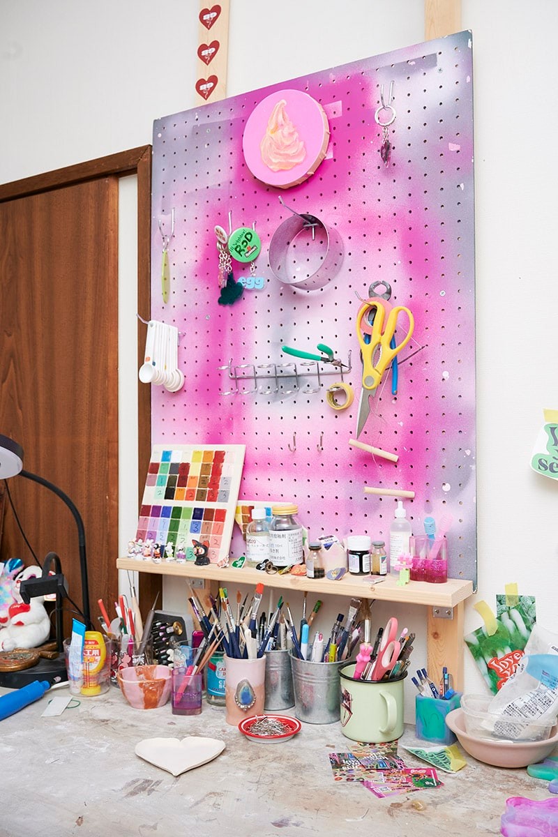 ハッピーな気持ちになれる、ぱくちーひとみのタフティングアート - Slide:4