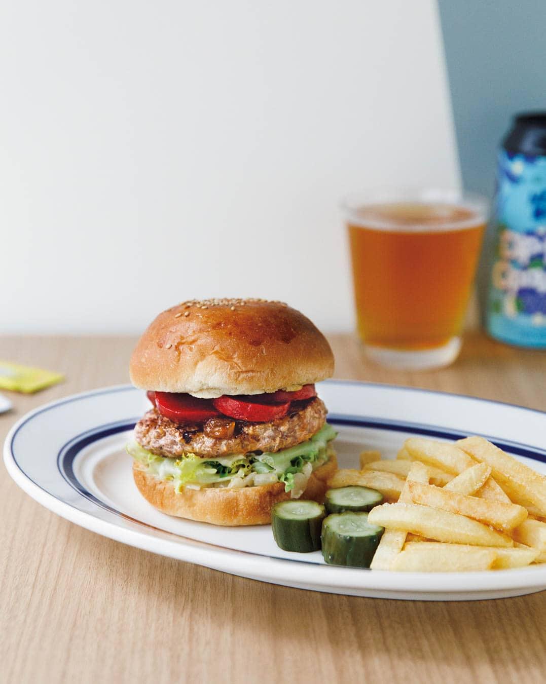 カンガルーやラム肉で作るグルメバーガーの新潮流【西新宿:オセマニア】