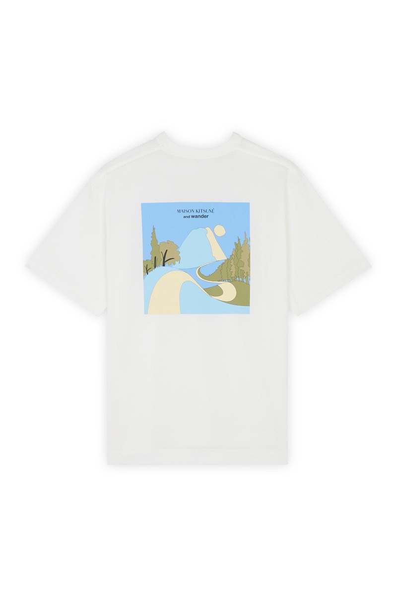 〈メゾン キツネ〉×〈アンドワンダー〉Tシャツ - Slide:7