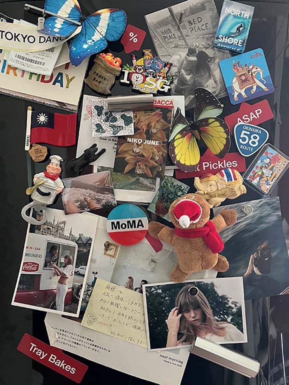 冷蔵庫に想い出を“貼る”、マグネットコレクション!