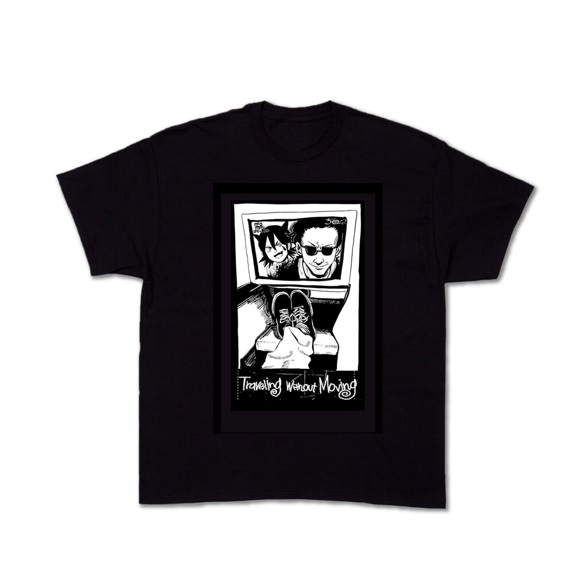 『トラベリング・ウィズアウト・ムービング』Tシャツ - Slide:5