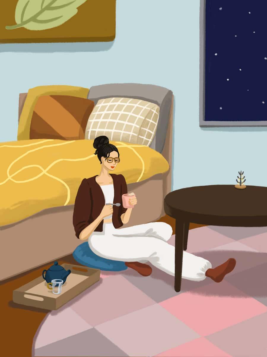 22時の冷蔵庫|西村隆ノ介|くらちなつき 、キウイヨーグルトアイス