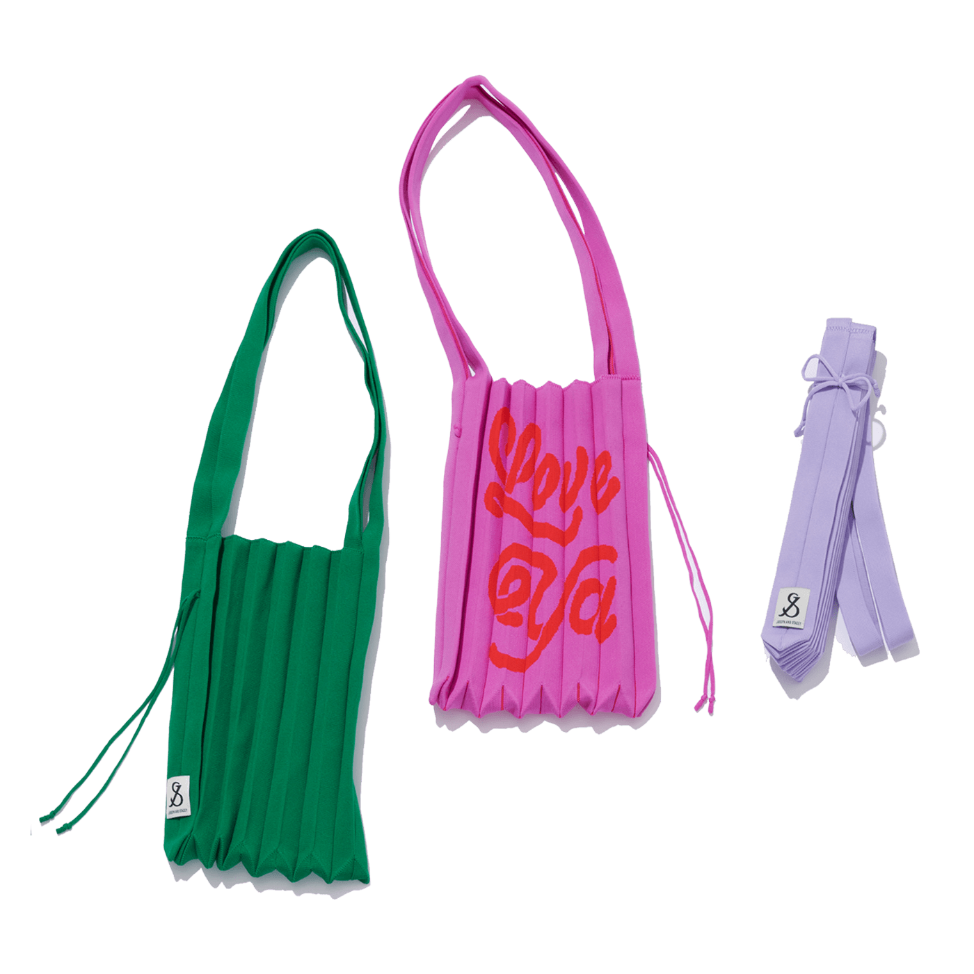 ニットバッグ 各¥12,100(ジョセフ アンド ステイシー|クイーポ)