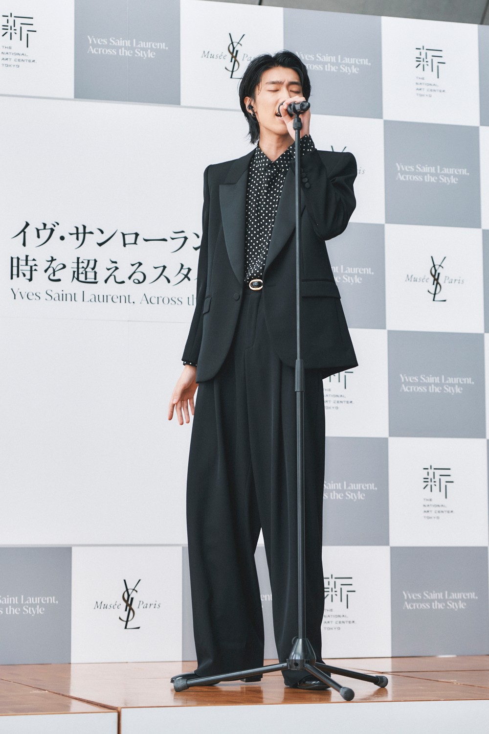 イヴ・サンローラン idom 津田健次郎 展覧会 - Slide:2