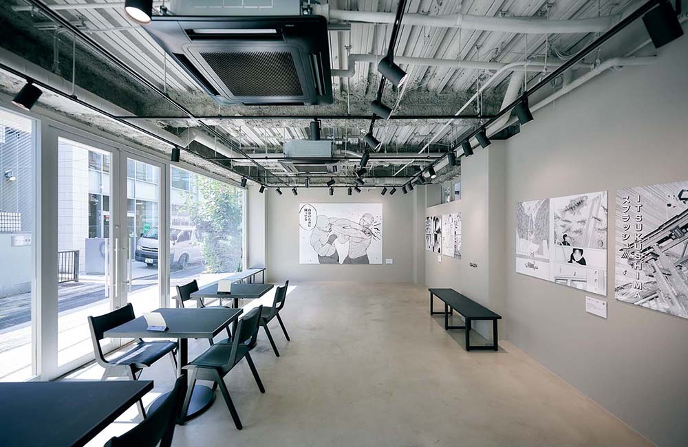 広々とした店内で黒白メニューを 黒白カフェが増えていた③ The Unknown Café Gallery Harajuku - Slide:4