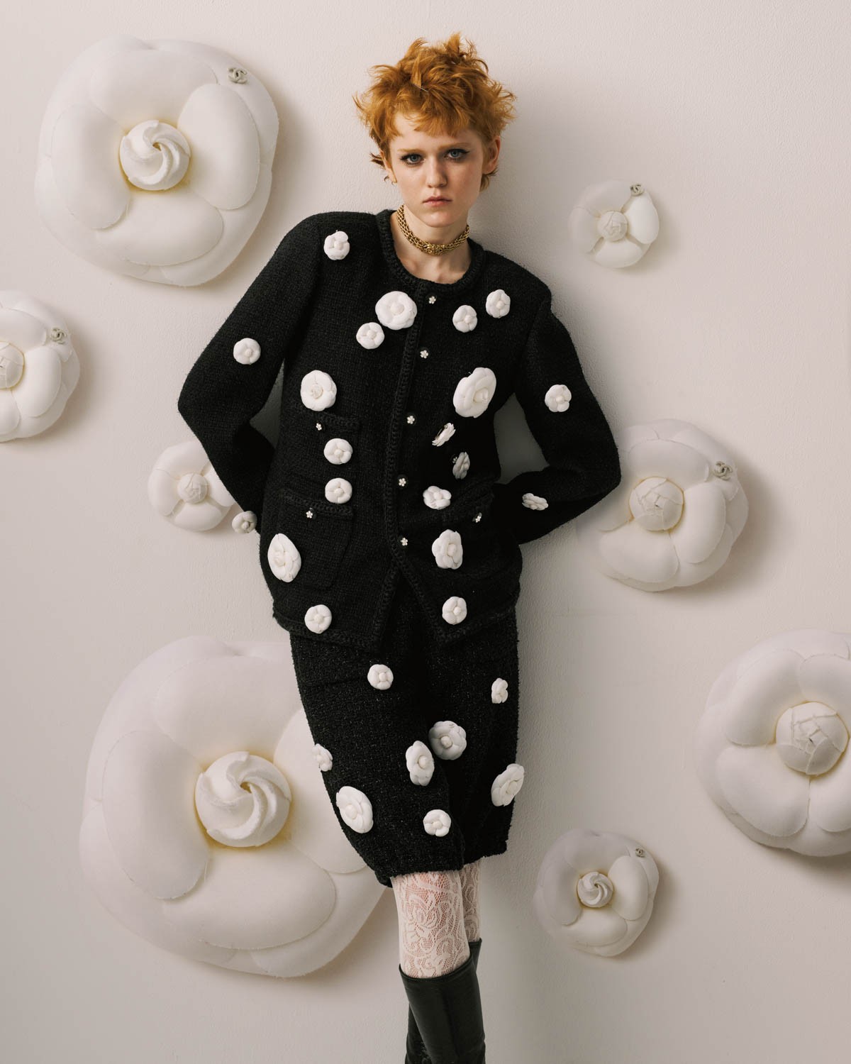 モノクロームな女の肖像