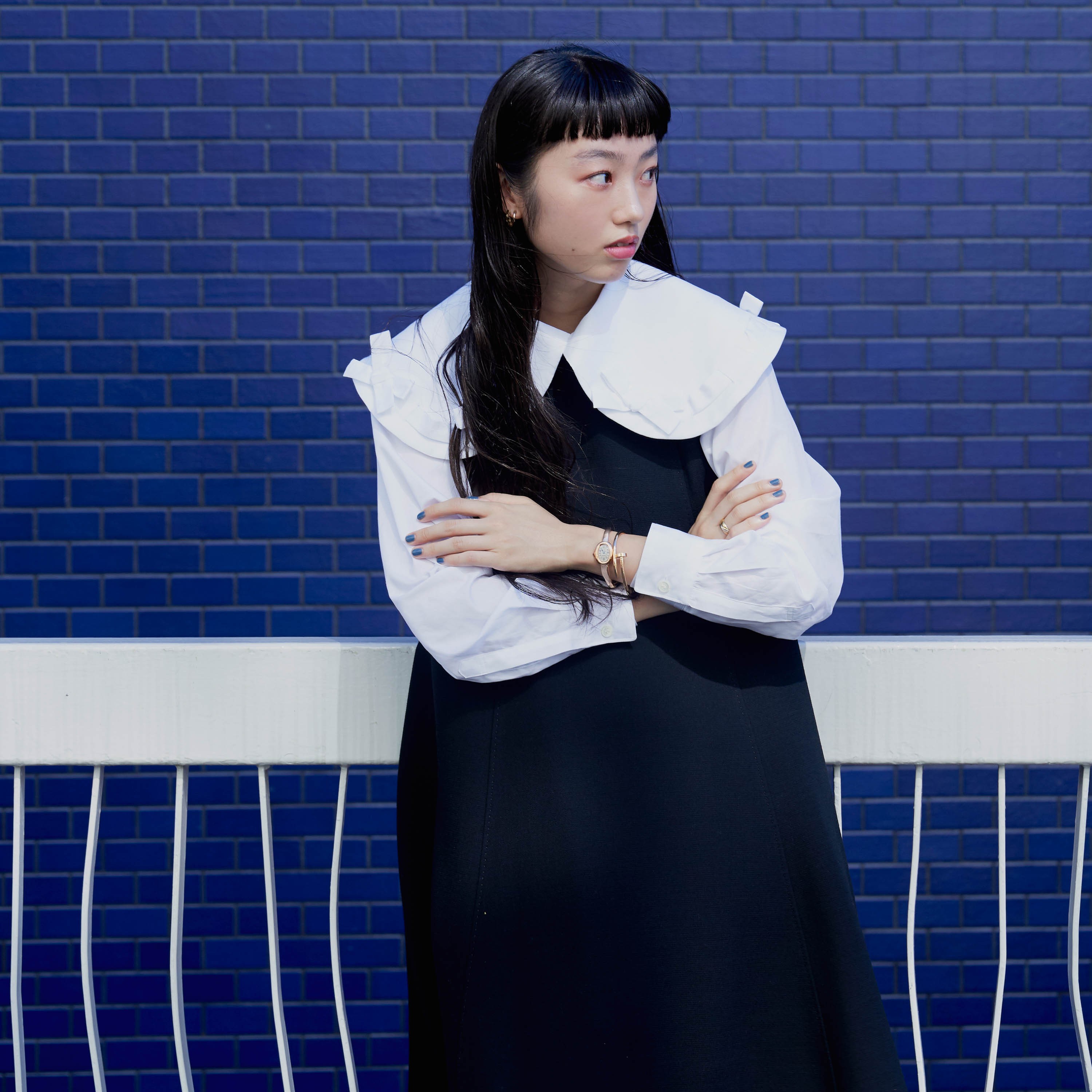 モデル 相川茉穂と〈カルティエ〉ベニュワール - Slide:1